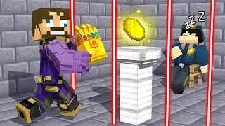 BREAKING INTO The *TIME STONE* VAULT in Insane Craft (Minecraft)