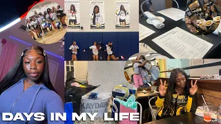 Vlog | girls night, highschool vlog, volleyball senior night w/ game footage Ft. Temu