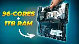 The Secrets of the $900 Motherboard Revealed! ASUS Pro TRX50 Sage WiFi Review