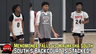 Steven Clay And Menomonee Falls Take On Loaded Waukesha South Backcourt!