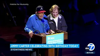 Jimmy Carter celebrates 99th birthday