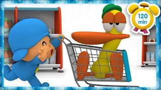 🛍 POCOYÓ en ESPAÑOL - ¡Es día de ir de compras! [120 min] CARICATURAS y DIBUJOS ANIMADOS para niños