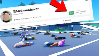 We JOINED MR BROOKHAVEN in Roblox BrookHaven 🏡RP