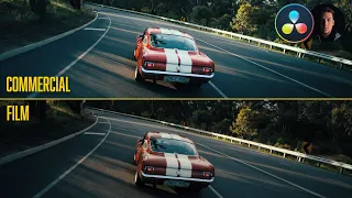 Cars - Commercial vs. Film Grading | DaVinci Resolve 17 Tutorial