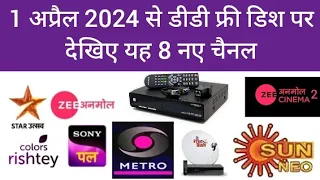 THESE NEW CHANNEL LAUNCHED ON DD FREE DISH FROM.1 APRIL 2024 75th E-AUCTION SUN NEO MAST STAR SPORTS