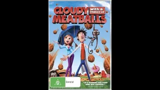 Opening to Cloudy With A Chance Of Meatballs 2010 DVD Australia