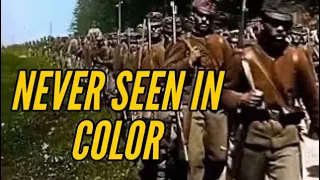 INSANE WW1 Color Film Never seen before