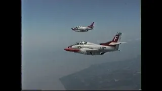 Flying T2s in Navy Flight School