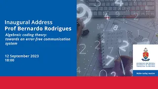 Inaugural Address | Prof Bernardo Rodrigues