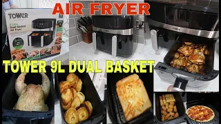 AIR FRYER TOWER 9L DUAL DRAWER | UNBOXING