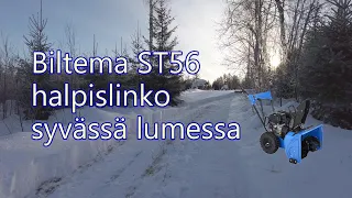 Biltema lumilinko st56 syvä lumi