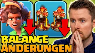 WURZELREITER VERSCHLECHTERT aber Clash of Clans wird EINFACHER ?! Balance Änderungen