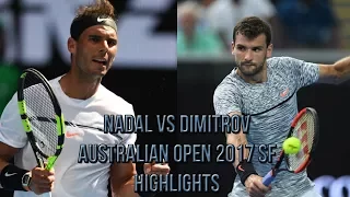 Rafael Nadal vs Grigor Dimitrov || Tennis Best Points Ever || AO 2017 Final (highlights HD)