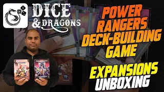 Power Rangers Deck - Building Game Expansions Unboxing