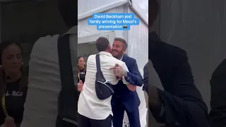 David Beckham has arrived (via @Major League Soccer/TT) #shorts