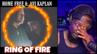BATTLE OF BASSISTS!! Home Free - Ring Of Fire ft. Avi Kaplan of Pentatonix | Reaction