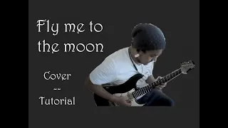 Fly me to the moon (Frank Sinatra version) - cover & guitar tutorial by Shekhar L