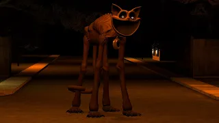 I Found CatNap chasing in a neighborhood AT NIGHT | Garry's Mod