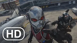 Homem Formiga Torna-se Gigante | Capitão América: Guerra Civil (2016) | Clipe do Filme HD