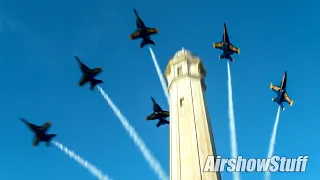 Blue Angels Fleet Week From Alcatraz!  -  Fleet Week Airshow 2023