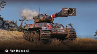 AMX M4 mle  49, Оверлорд, Случайный бой, Мастер, 5654 урона