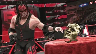 KANE REVEALS THE GOLDEN NIGHTMARE MASK! | WWE 2K20 Universe Mods