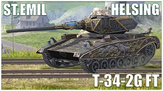 St.Emil, Helsing & T-34-2G FT ● WoT Blitz