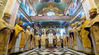 У Неділю 8-му після Пʼятидесятниці Предстоятель звершив Літургію у Києво-Печерській Лаврі