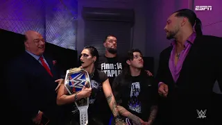 El Judgment Day y Paul Heyman en BackStage - WWE RAW 17 de Abril 2023 Español Latino