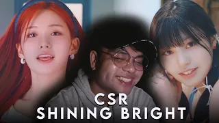 첫사랑(CSR) '빛을 따라서 (Shining Bright)' OFFICIAL MV | REACTION