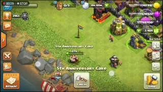 What happen if you removing Anniversary Cake in Clash of Clan | COC | Gaming