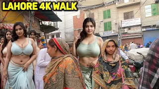 🇵🇰 Anarkali Bazar Lahore, Pakistan - 4K Walking Tour | Street Walk Lahore