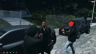 CapGod gets into a shootout | GTA robbery gone wrong | Demon Time |Ybnv3 | YBN LS | GTA RP | YBN