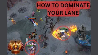How To Dominate Your off Lane in Dota 2 | 7.33c | Guide