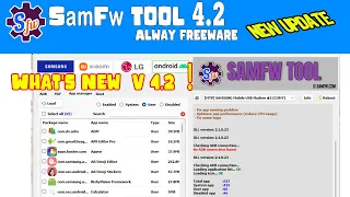 SamFw Tool 4.2 - Remove Samsung FRP one click New 202338