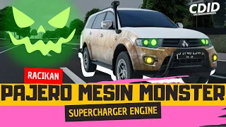 RACIKAN TUNING PAJERO MONSTER SUPERCHARGER CDID (Roblox) #cdid #cdidrevamp