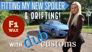 Fitting M4 Spoiler and Stage 5 Clean at Dub Customs with F1WAX