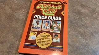 FROM 1979!! LOOKING THROUGH THE FIRST EVER BECKETT BASEBALL CARD PRICE GUIDE