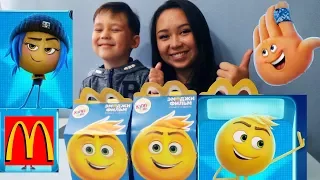 Игрушки Макдональдс Хэппи мил ЭМОДЖИ сентябрь 2017 McDonald's Happy Meal Toys Emoji