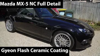 Detail Therapy - EP3 - Mazda MX-5 Wash Polish Gyeon Flash Ceramic Coating