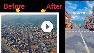 Surkhet Birendranagar After And Before The difference between then and now @Dipak Magar