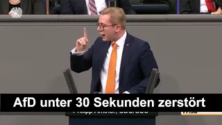 AfD unter 30 Sekunden zerstört