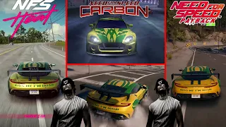 Evolution of Ronnie's Aston Martin in Need for Speed Games