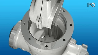 High Pressure Gate Valve - Assembly Animation