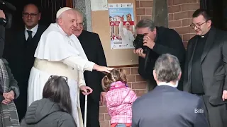 Arrivo di Papa Francesco a Portacomaro Stazione frazione di Asti