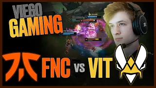 They are DESTROYING them... | FNC vs VIT | Nemesis LEC Live View w/ Rangerzx