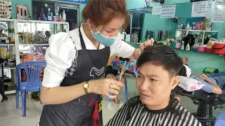 Men's Haircut for Only 1 Dollar - Cheapest Barber Service in the World