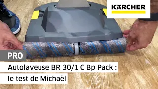 Autolaveuse professionnelle BR 30/1 C Bp Pack : le test de Michaël | Kärcher