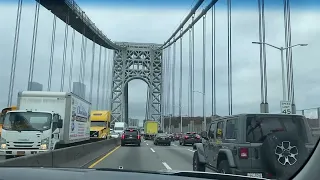 Going Through Traffic at George Washington Bridge