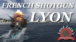 French Shotgun Lyon Tier 7 French Battleship Neighbors South Spawn World of Warships